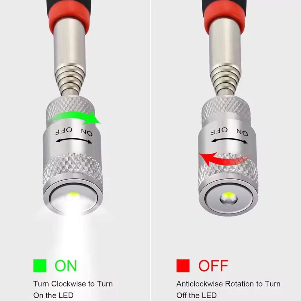 LED 조명이 있는 텔레스코픽 자석 펜, 확장 가능한  - Fishing Rod Telescopic 리뷰 및 가격