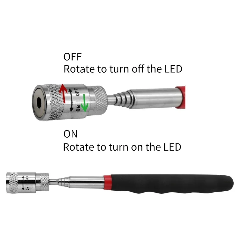 텔레스코픽 마그네틱 펜 확장 가능한 픽업로드 스틱 라이 - Fishing Rod Telescopic 리뷰 및 가격