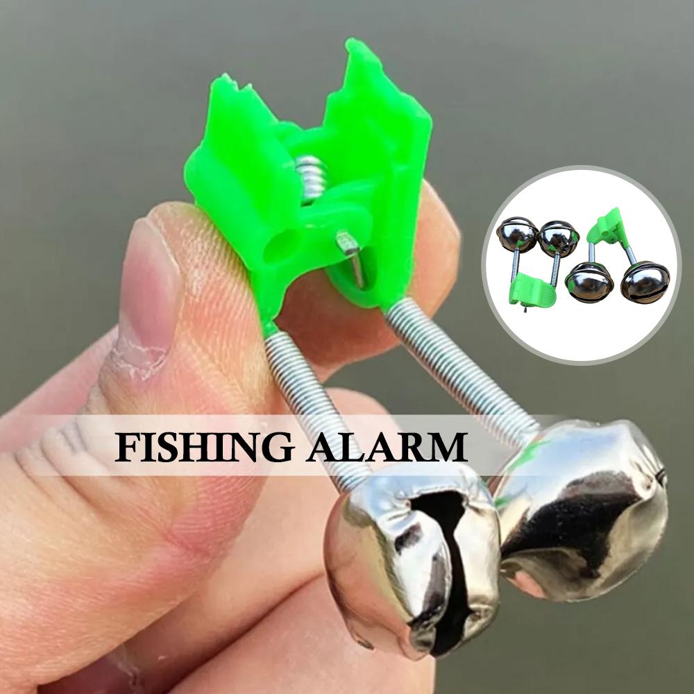 10개 낚시 입질 알람 낚싯대 끝부분 트윈 벨 클립형  - Fishing Rod Casting 리뷰 및 가격