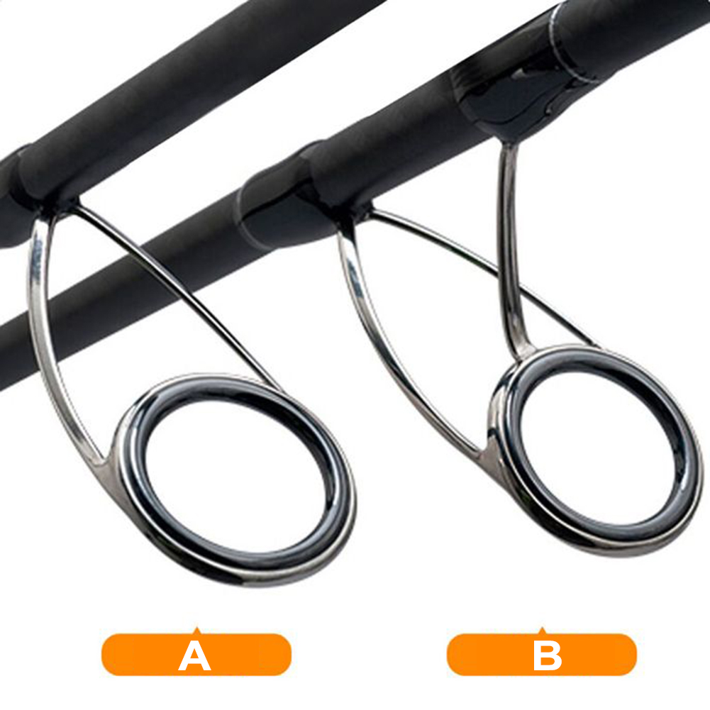 9 Pcs 낚싯대 가이드 세라믹 링 교체 낚싯대 탑 링 - Fishing Rod Repair Kit 리뷰 및 가격