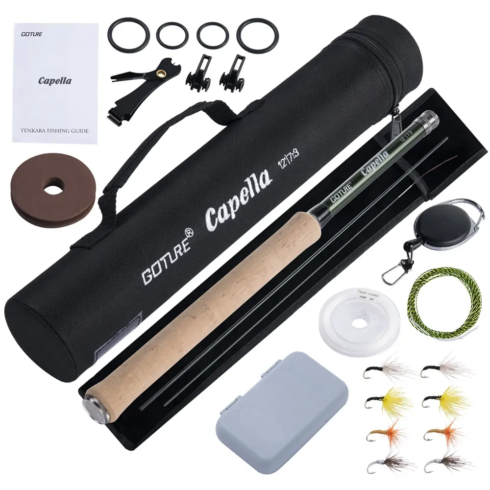 고투어 12피트 클래식 텐카라 플라이 낚싯대 콤보 초경 - Fishing Rod Carbon Fiber 리뷰 및 가격